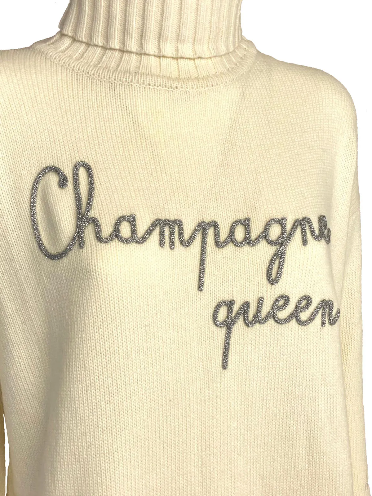 ABITO DONNA LUNGO BIANCO CHAMPAGNE QUEEN