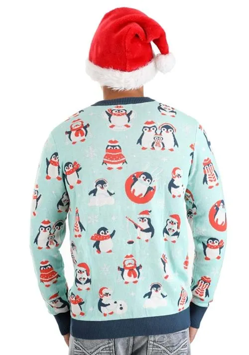 Adult Penguins Ugly Christmas Sweater