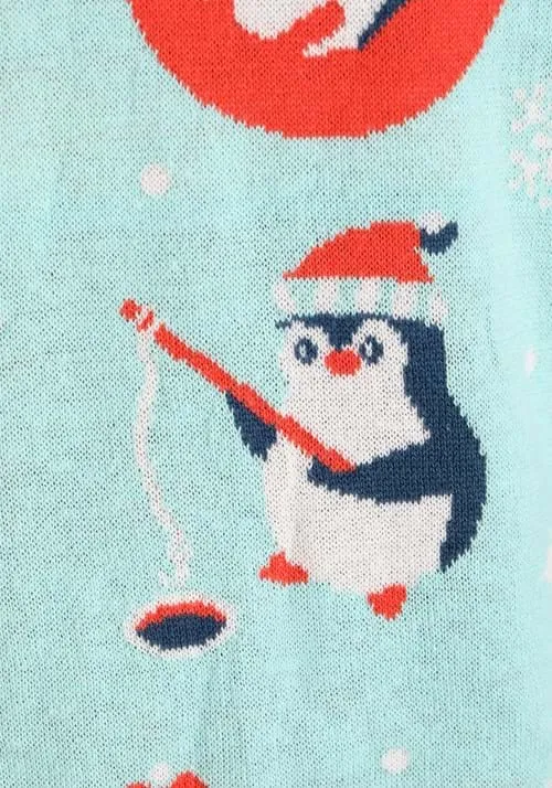 Adult Penguins Ugly Christmas Sweater