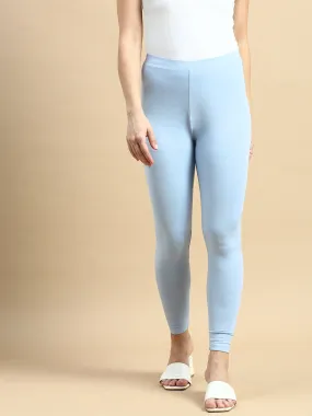 Ankle Length Leggings Viscose-Powder Blue