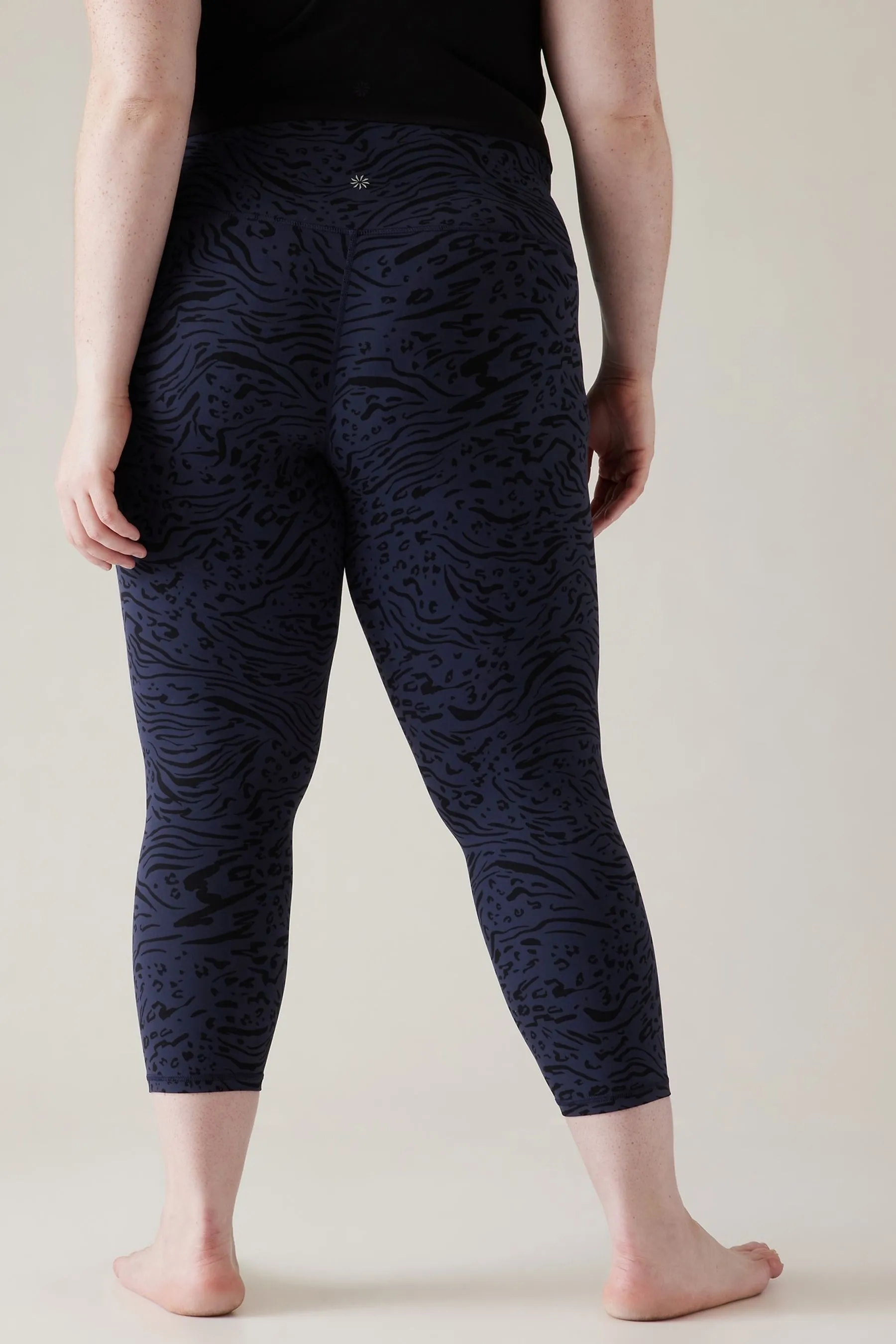 Athleta Blue Transcend 7/8 Leggings