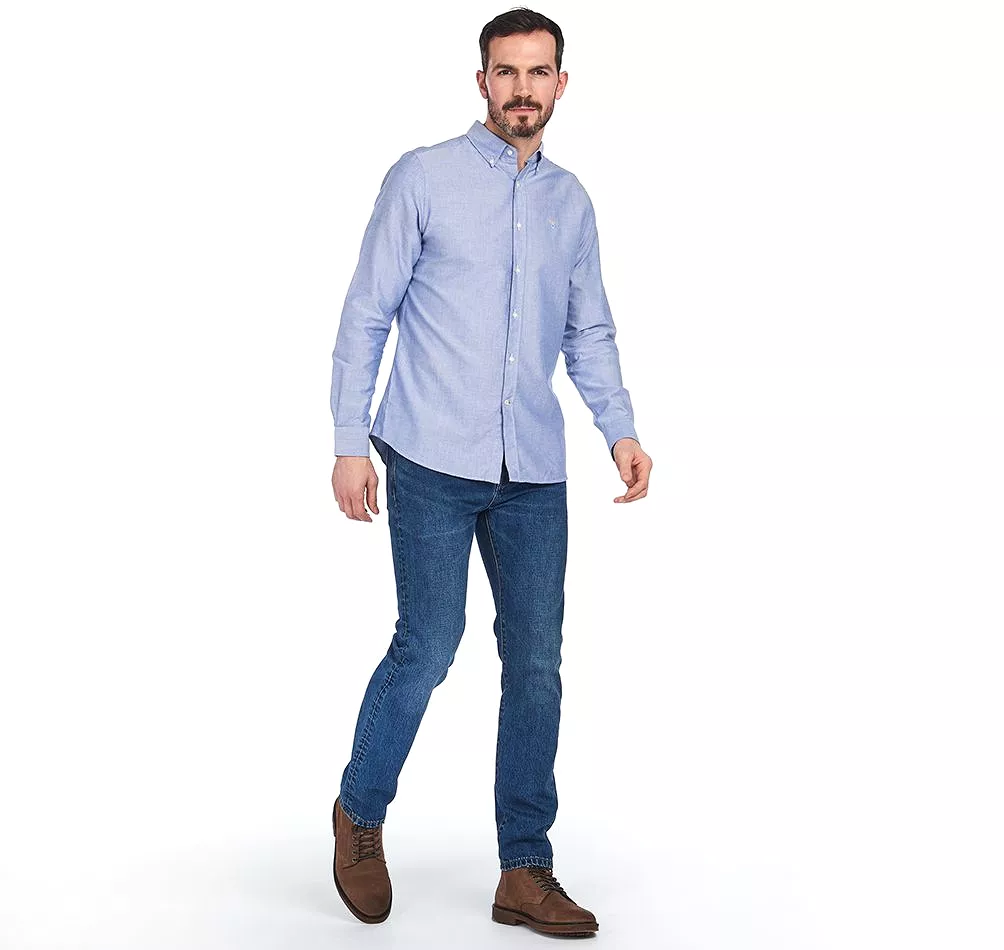 Barbour Men's Oxford 3 Tailored Shirt - Long Sleeved