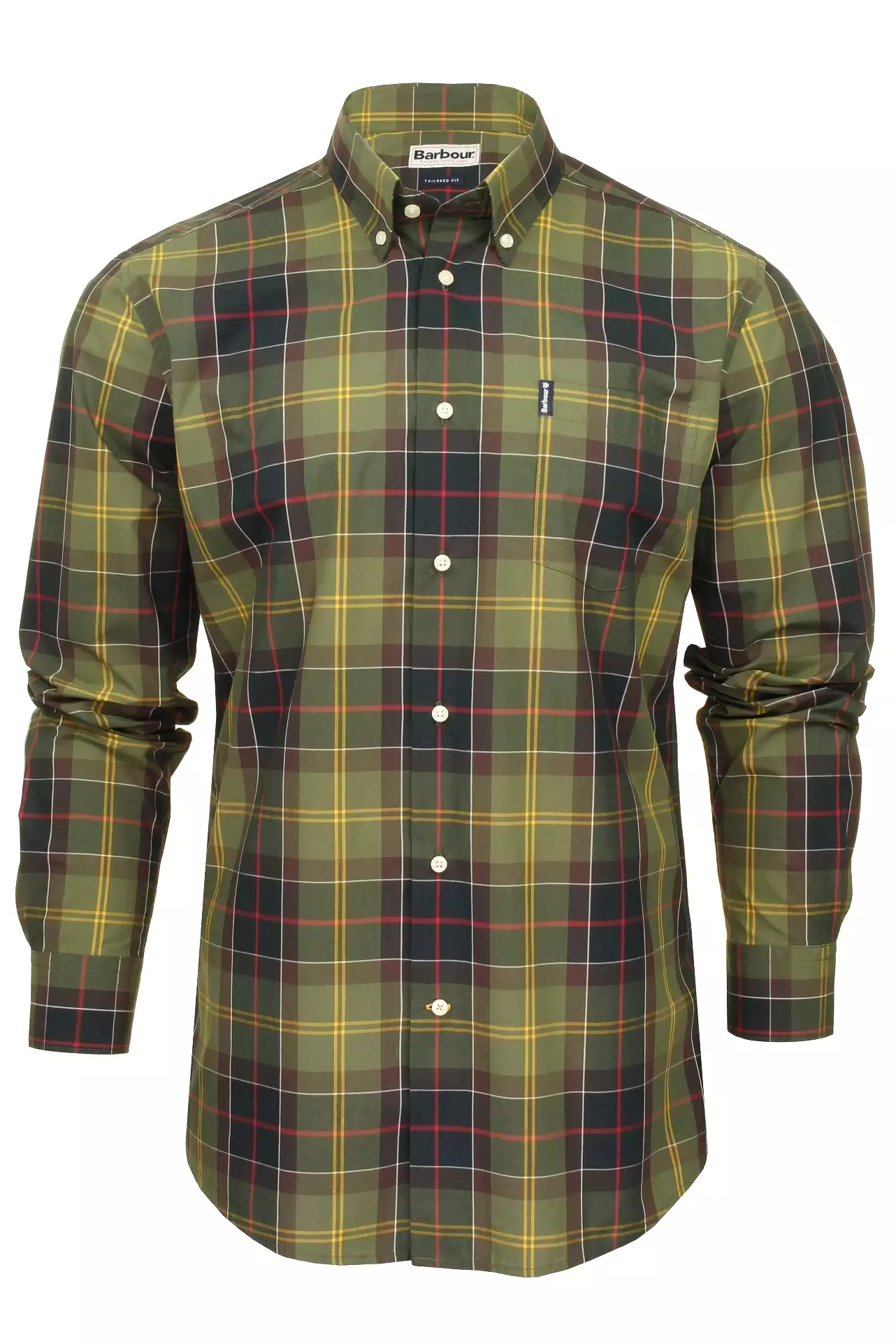 Barbour Men's Tartan 7 Tailored Check Shirt - Long Sleeved