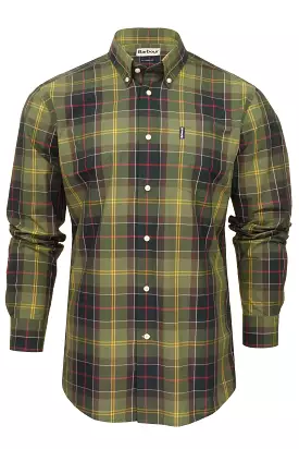 Barbour Men's Tartan 7 Tailored Check Shirt - Long Sleeved