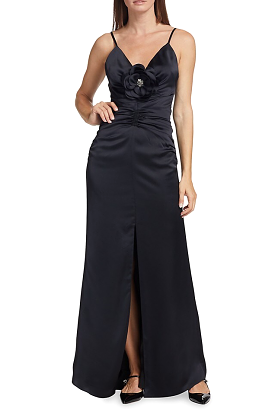 Black Lena Gown