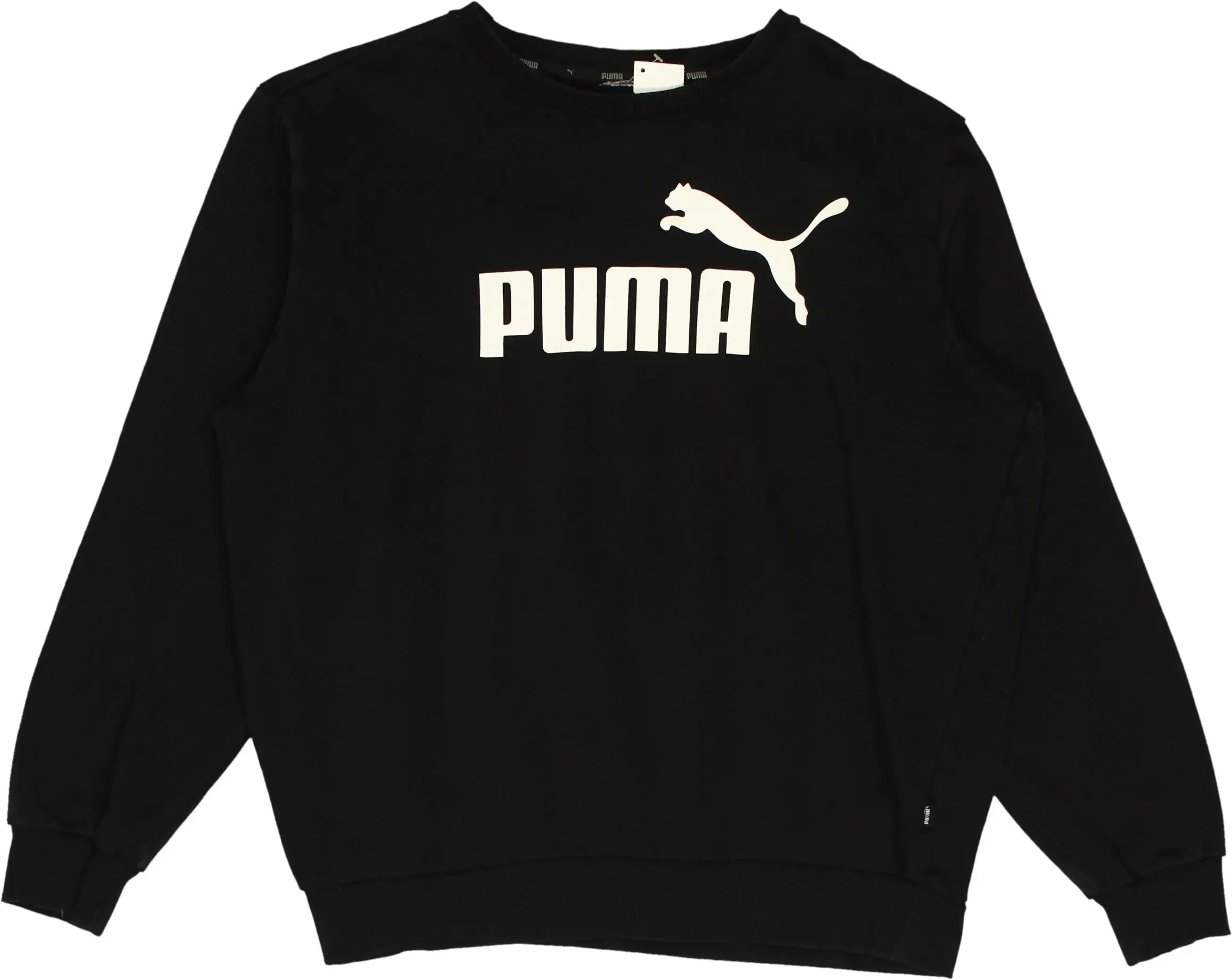 Black Puma sweater | ThriftTale