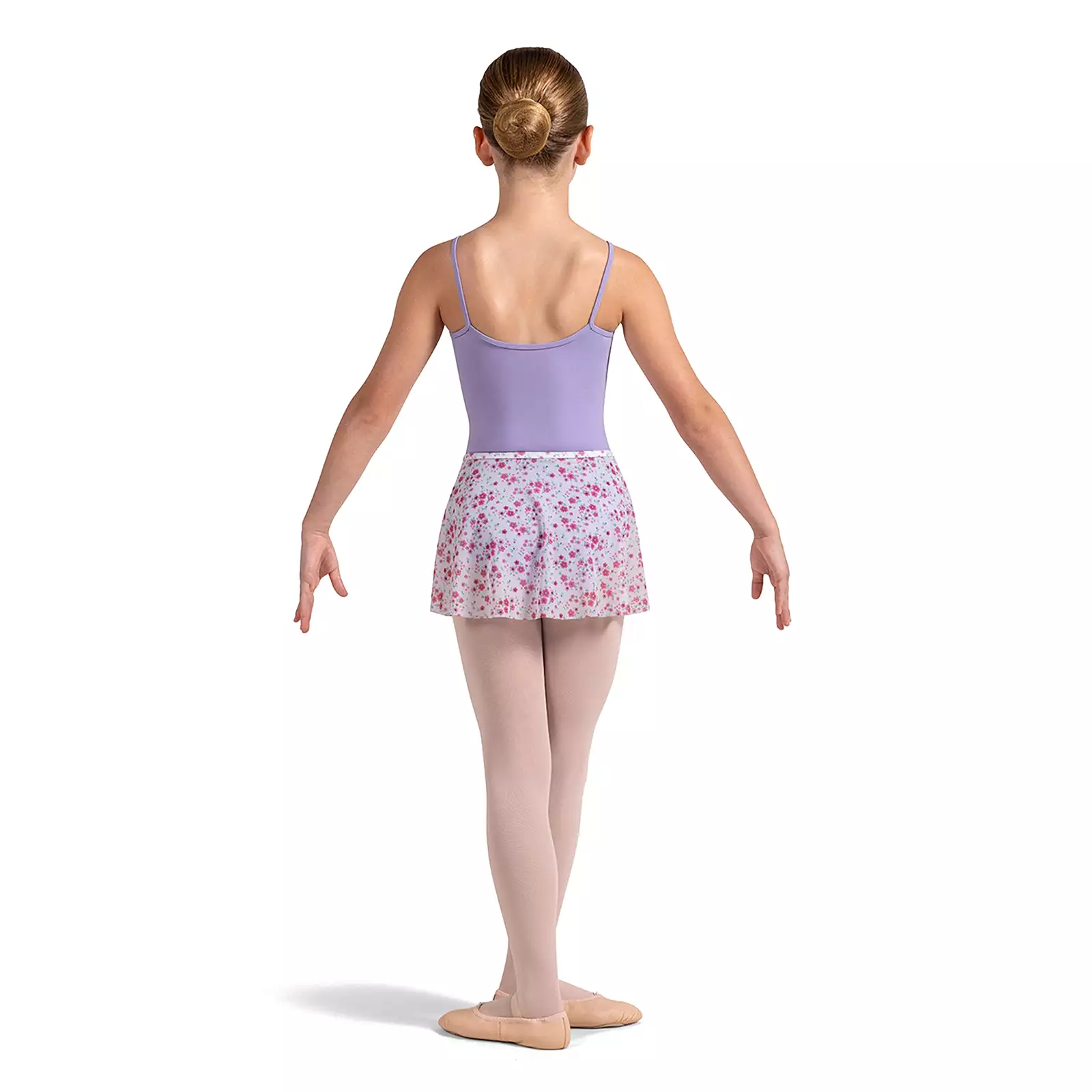 Bloch Child's Pull-On Mesh Floral Skirt