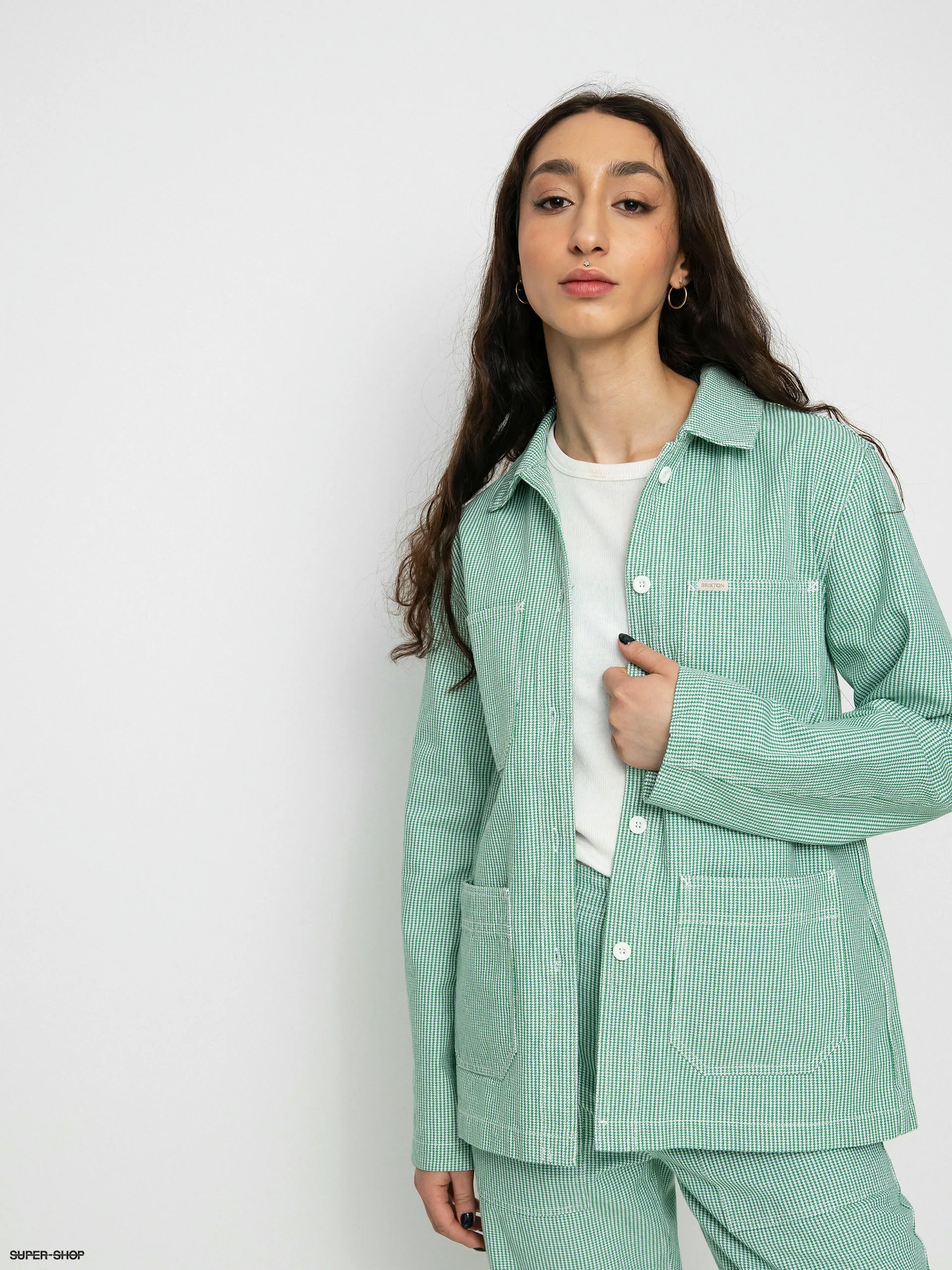 Brixton Survey Chore Coat Shirt Wmn (leprechaun)