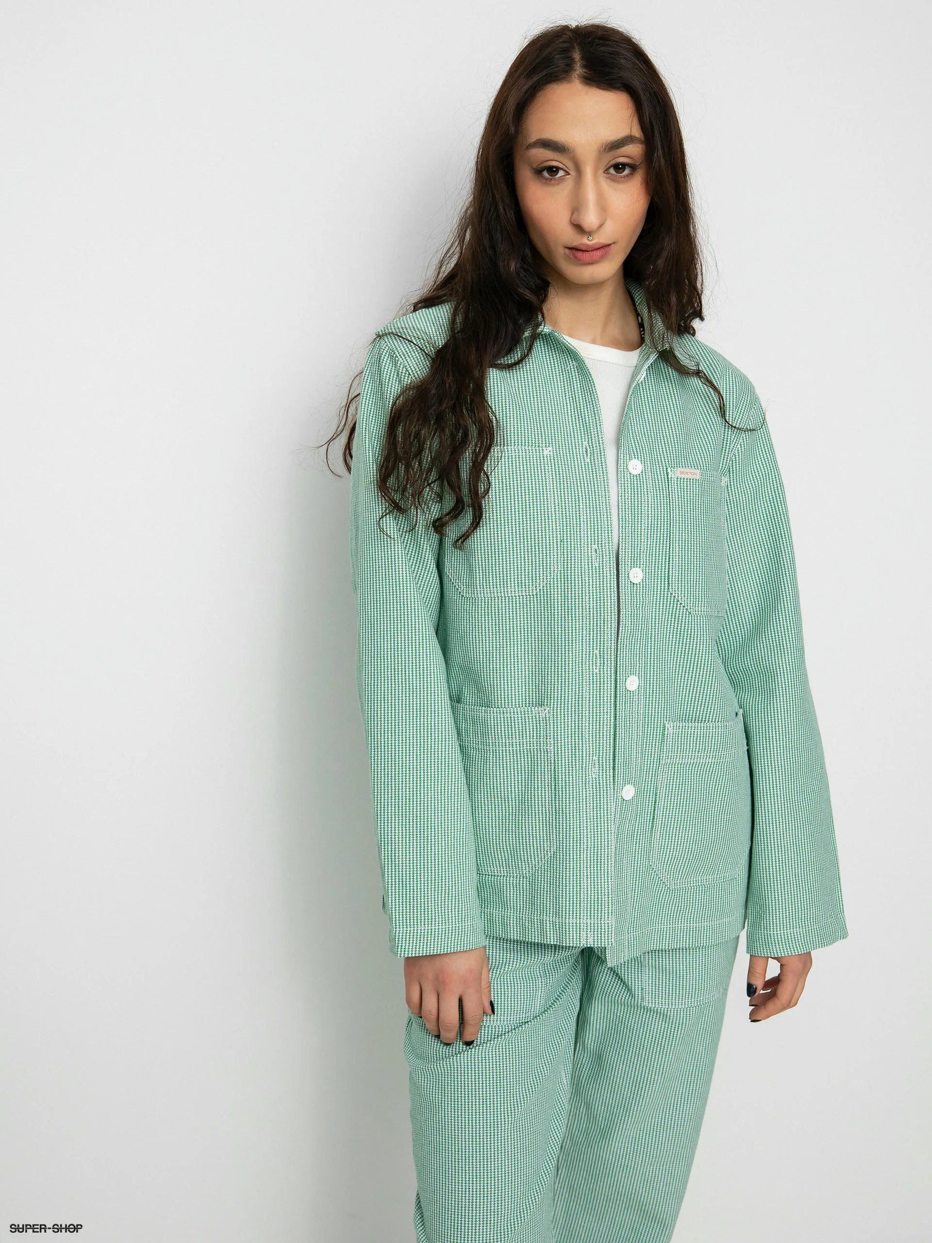 Brixton Survey Chore Coat Shirt Wmn (leprechaun)