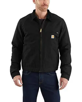 Carhartt 103828 Men's Relaxed Fit Duck Blanket-Lined Detroit Jacket