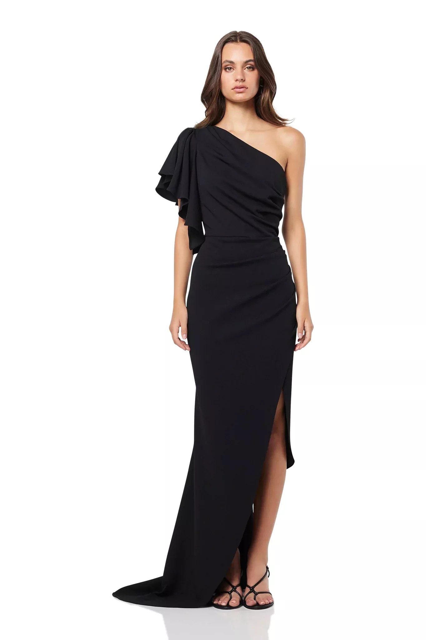 Convivial One Shoulder Gown