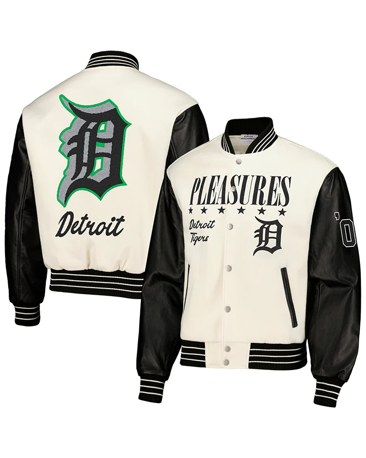 Detroit Tigers Varsity Jacket - William Jacket