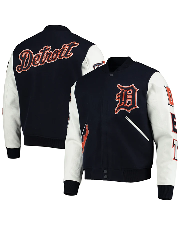 Detroit Tigers Varsity Jacket - William Jacket