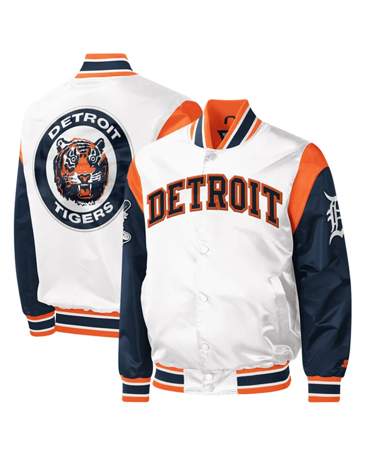 Detroit Tigers Varsity Jacket - William Jacket