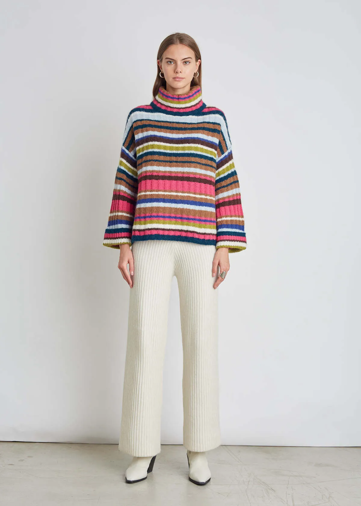 ESME STRIPE SWEATER - Multi