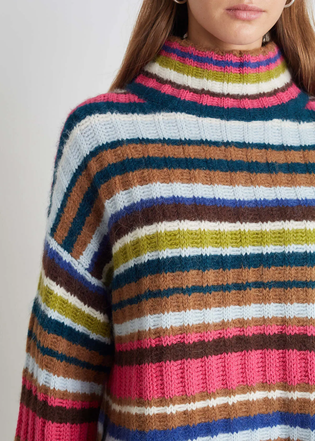 ESME STRIPE SWEATER - Multi