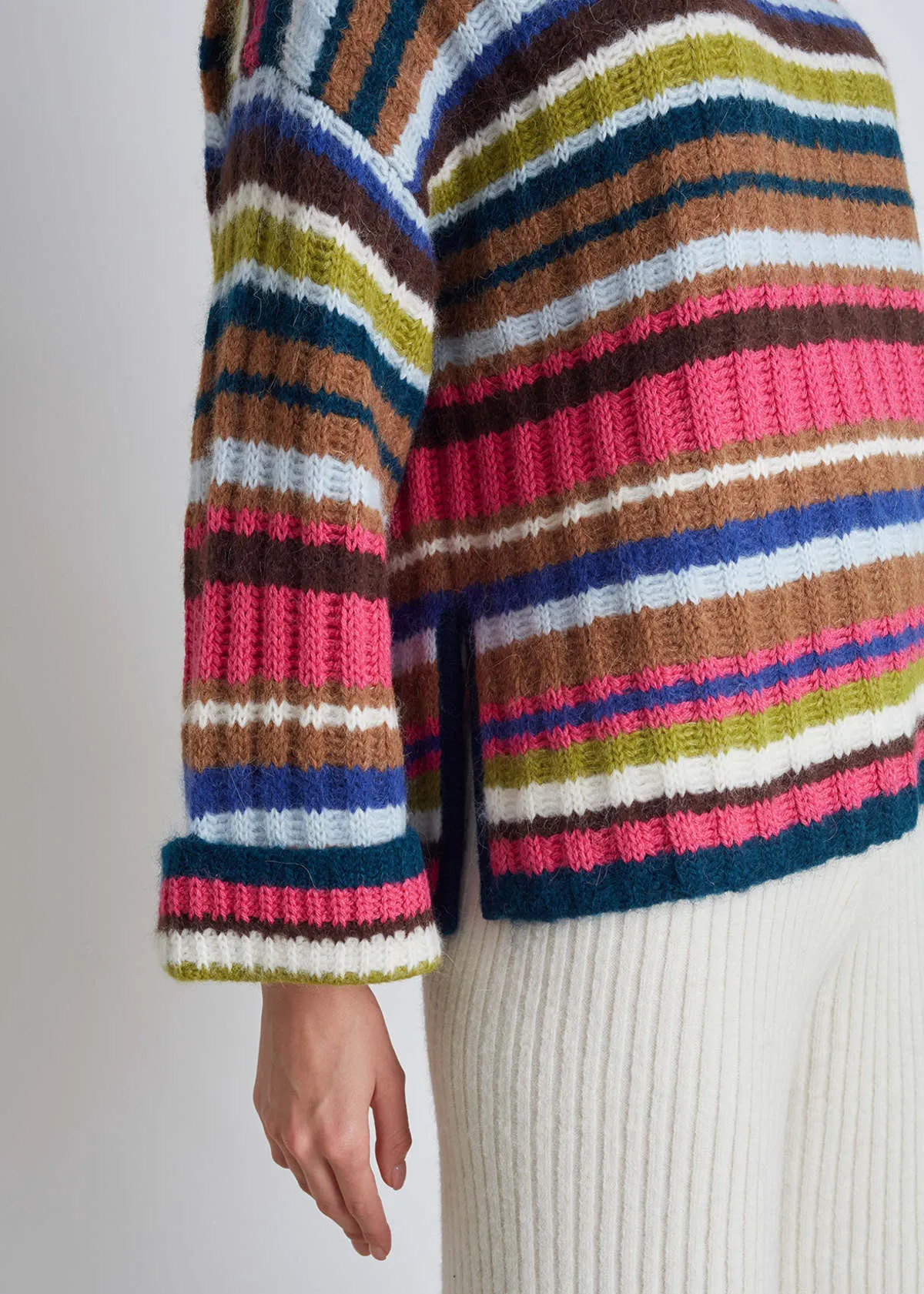 ESME STRIPE SWEATER - Multi