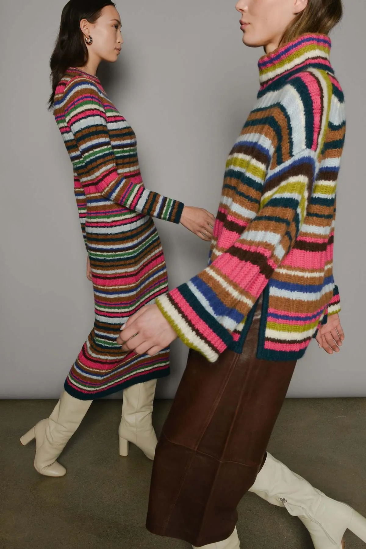 ESME STRIPE SWEATER - Multi