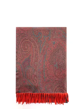 Etro Home Paisley Printed Throw