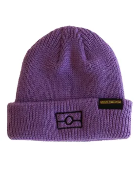 FLAG BEANIE - PURPLE