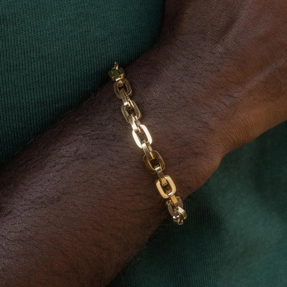 Gold Cable Bracelet