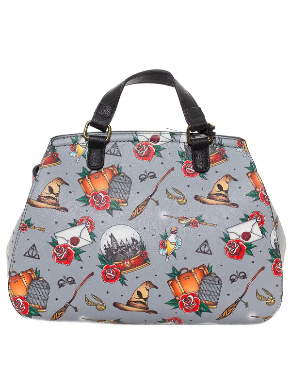 Harry Potter: Relics Tattoo Print Crossbody Bag