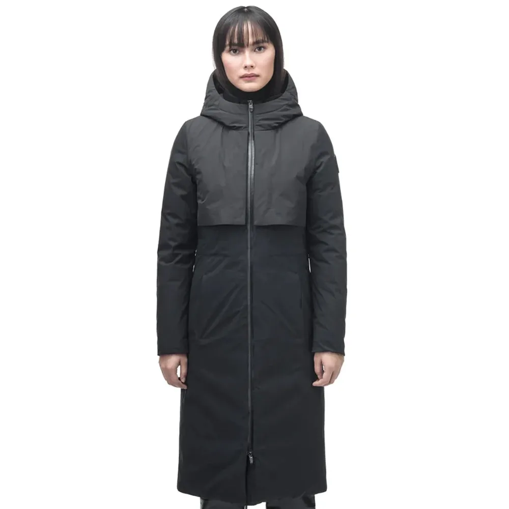 IRIS LADIES LONG PARKA BLACK