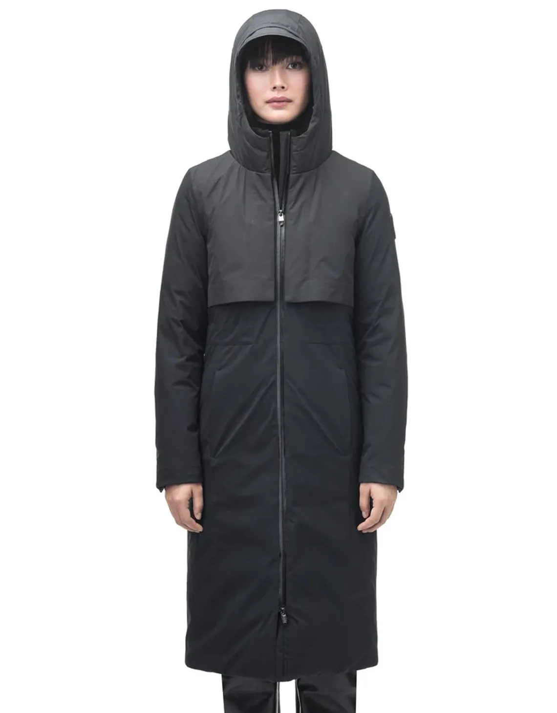 IRIS LADIES LONG PARKA BLACK