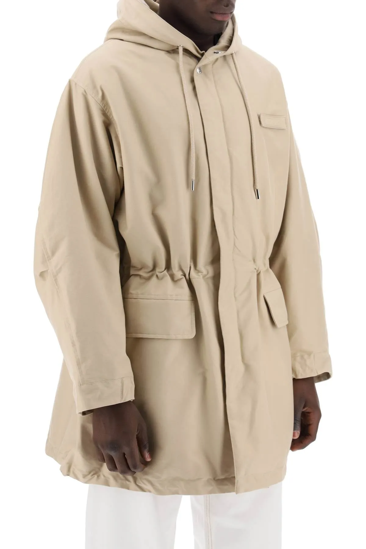 Jacquemus padded parka the brown