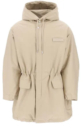 Jacquemus padded parka the brown