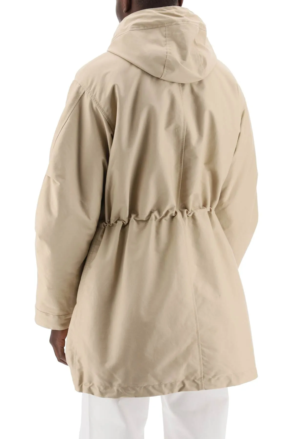 Jacquemus padded parka the brown