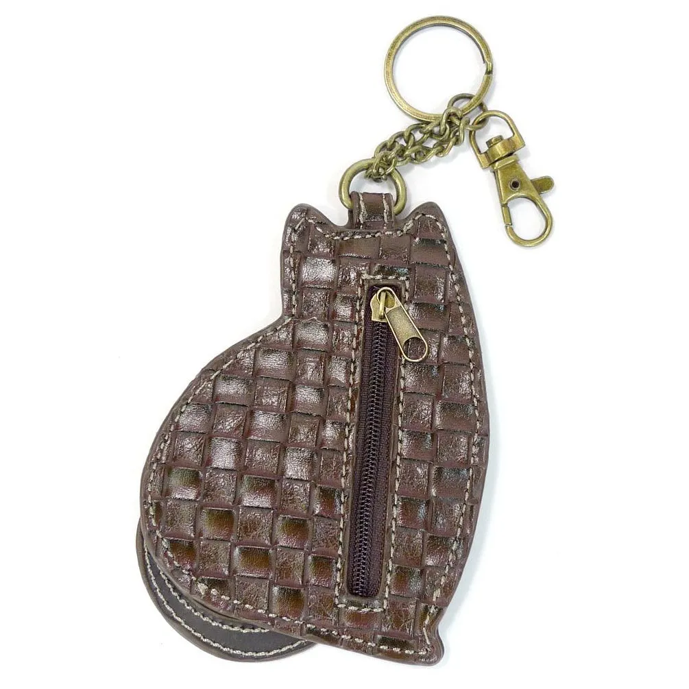 LaZzy Cat Coin Purse and Key Chain