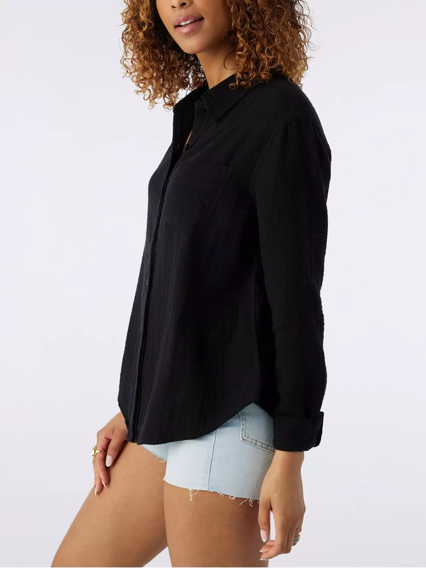 Leni Long Sleeve Buttondown Shirt