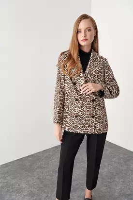 Leopard Print Jacket