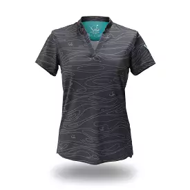 Liquid Onyx - OGA Ladies Polo - Onyx Black