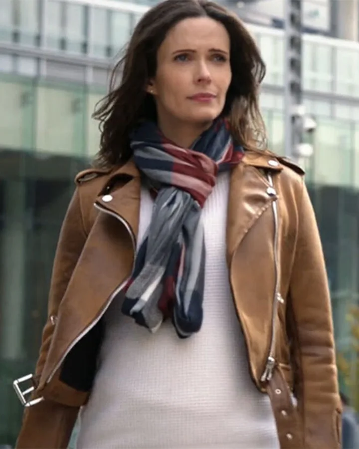 Lois Lane Supergirl Brown Leather Jacket | William Jacket