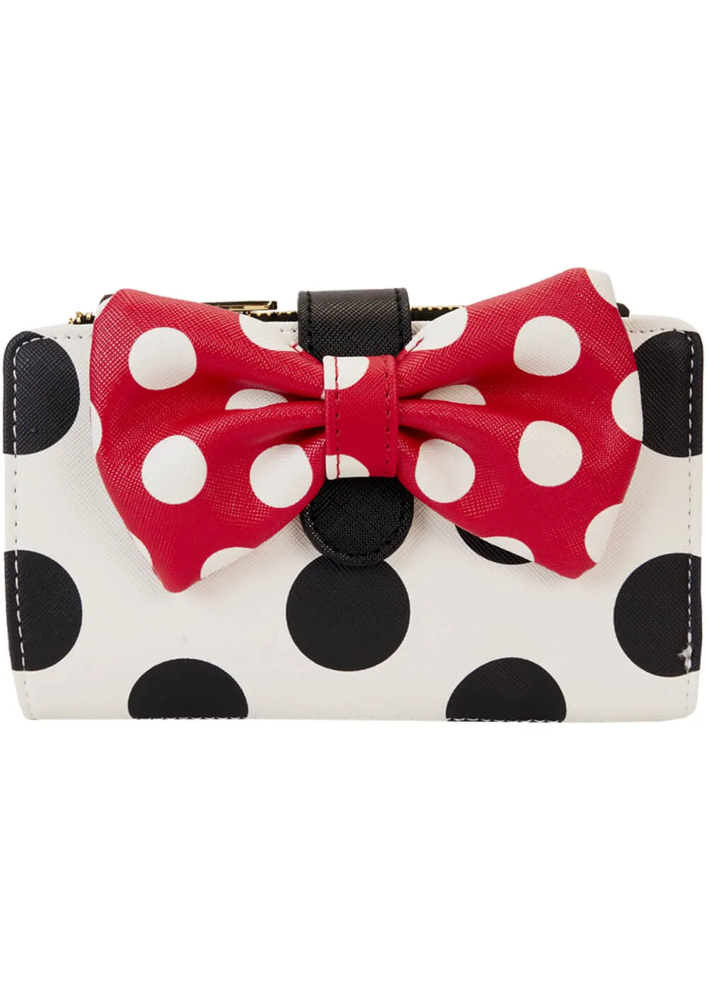 Loungefly Disney Minnie Rocks the Dots Classic Wallet White