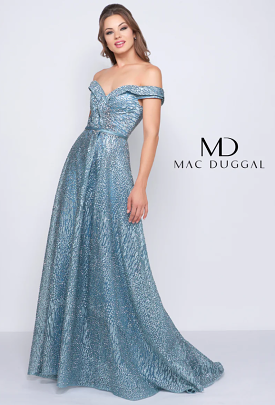 Mac Duggal french blue gown style 20121