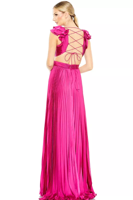 Mac Duggal Pleated Gown style 26729