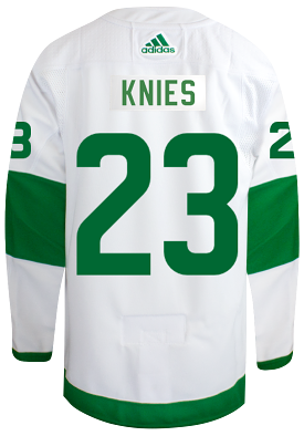 Maple Leafs Adidas Men's Authentic 2024 St Pats Jersey - KNIES