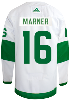 Maple Leafs Adidas Men's Authentic 2024 St Pats Jersey - MARNER