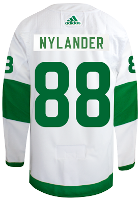 Maple Leafs Adidas Men's Authentic 2024 St Pats Jersey - NYLANDER