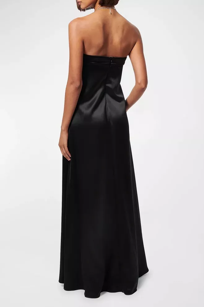 Marsia Fluid Strapless Gown