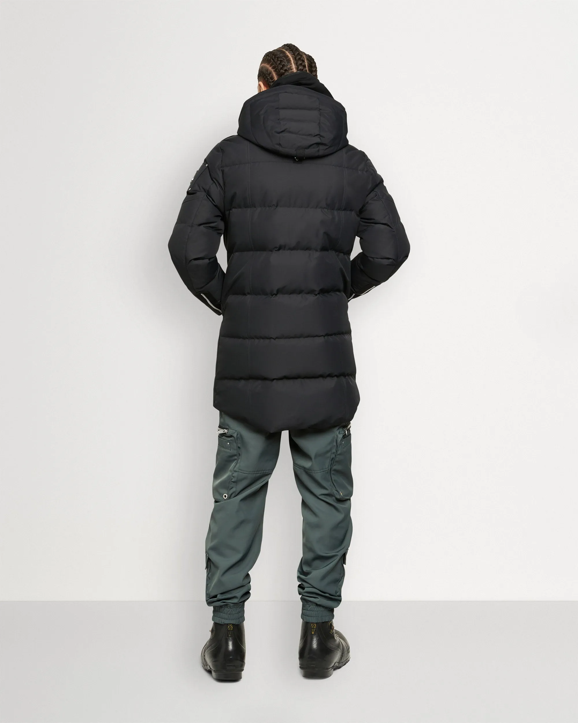 Men's Moose Knuckles Cloud Parka Black