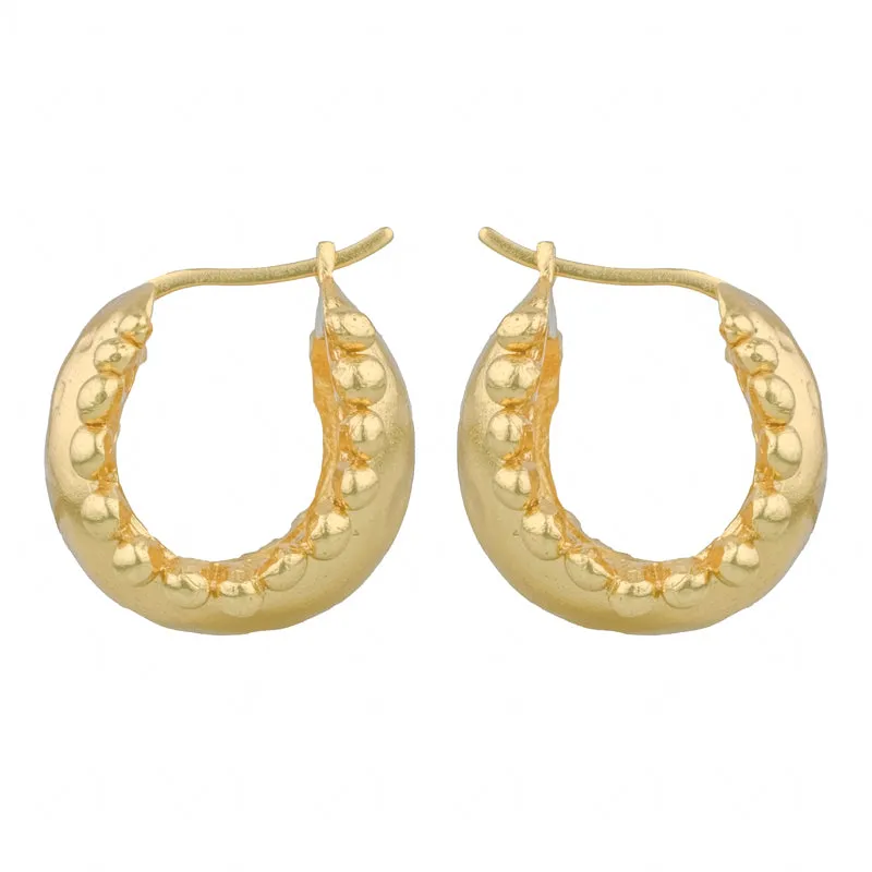 Miriam Hoops - 18K Gold Plated