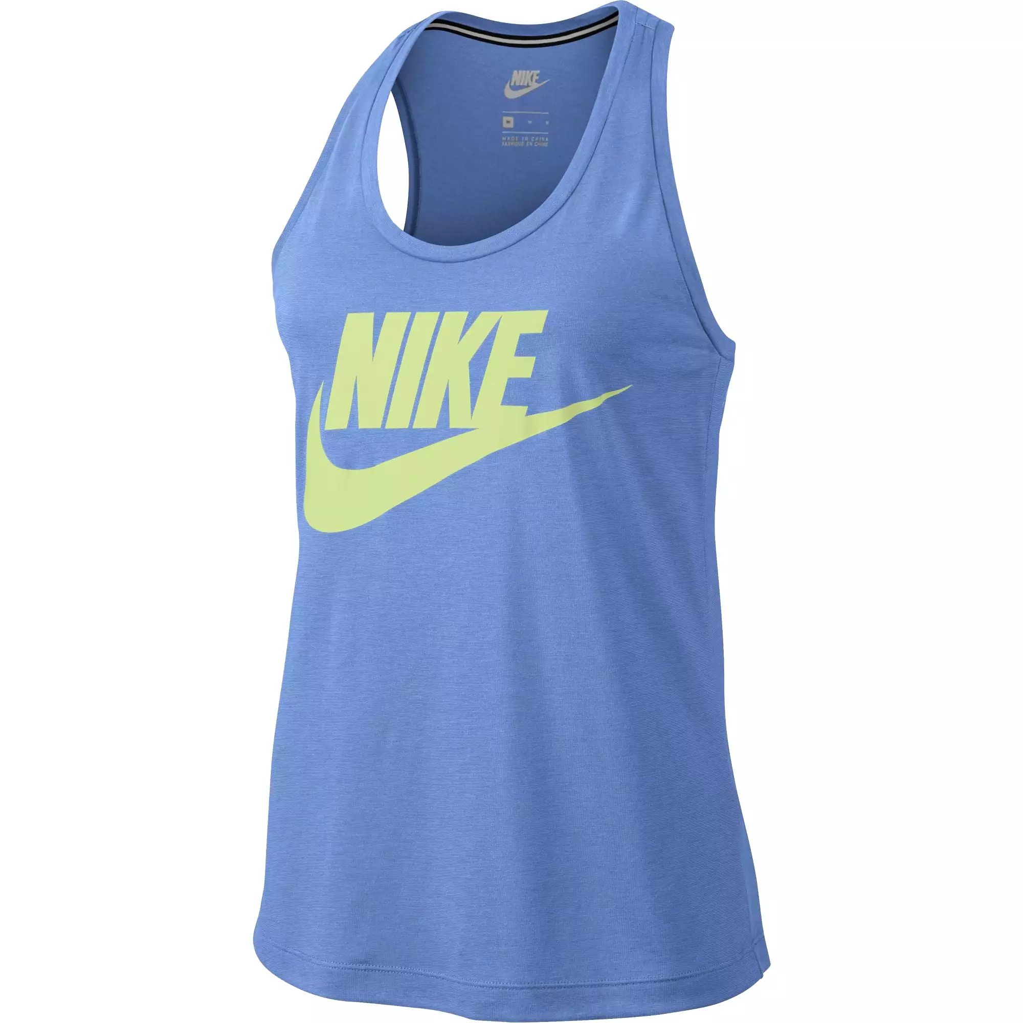 Nike NSW Essential Women's Tank Top Aluminium-Barely Volt