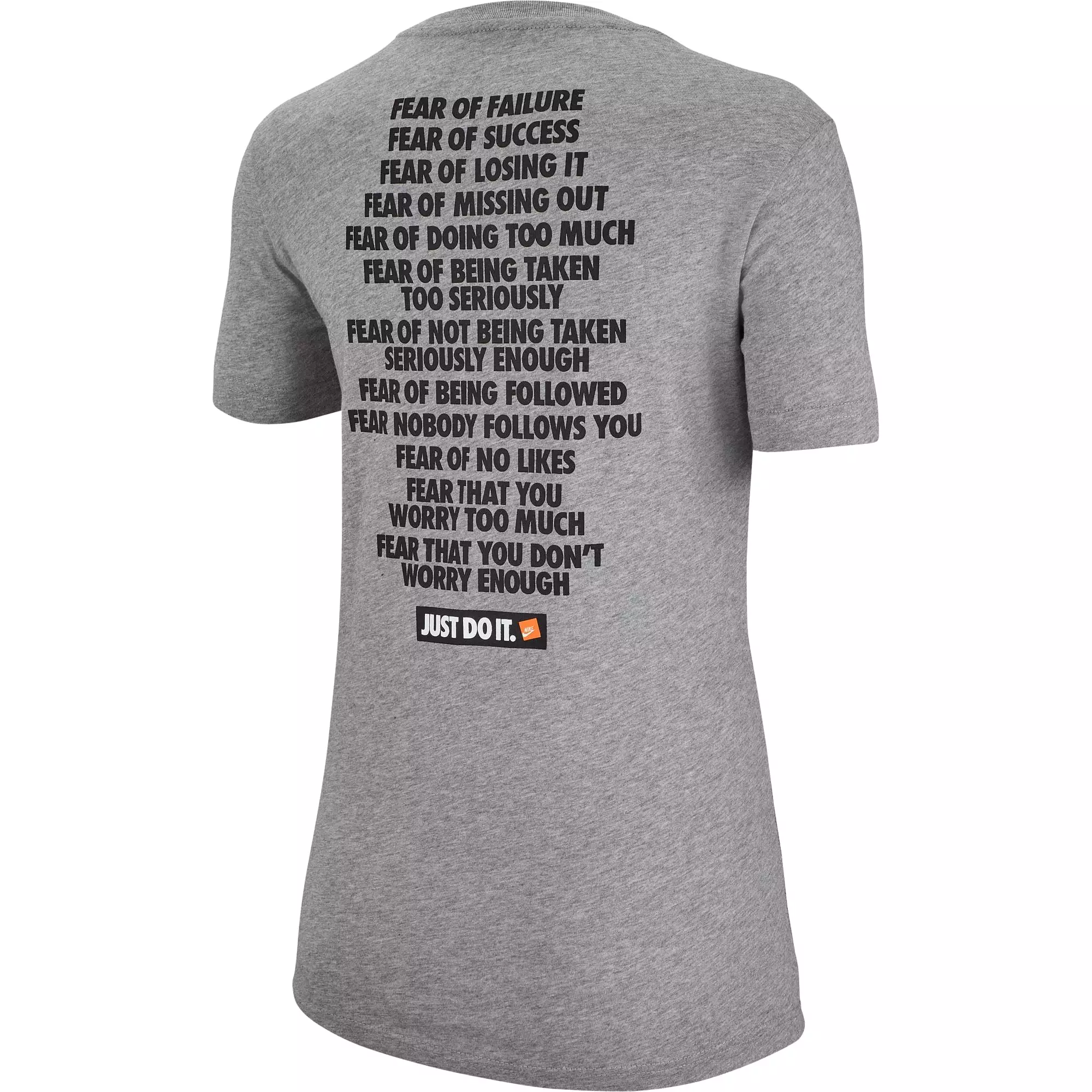 Nike NSW Just Do It Women's T-shirt Grey