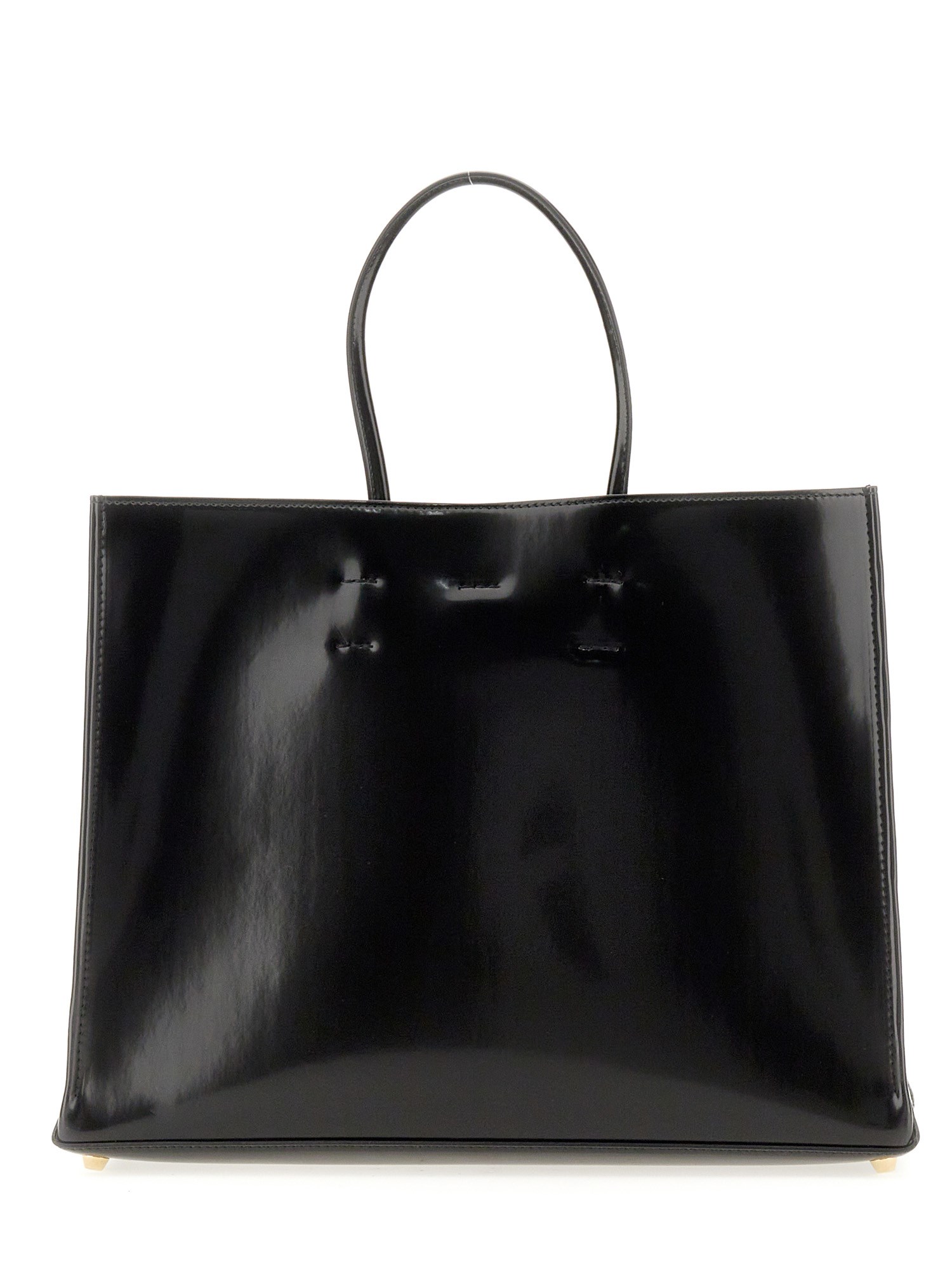 N°21    FAUX LEATHER LOGO SHOPPER BAG