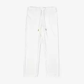 Ombre Big Bling Velour Womens Track Pants (White)