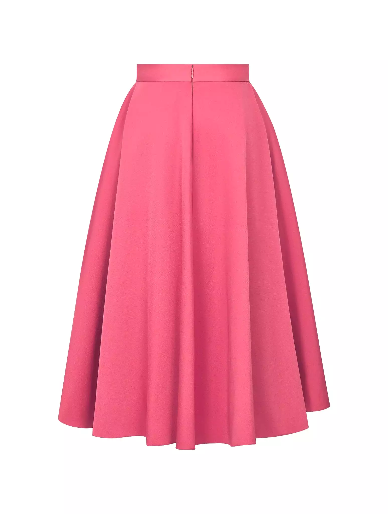 PLEATED MIDI SKIRT